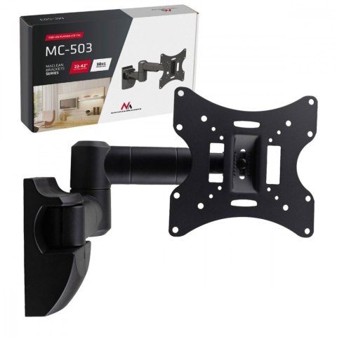 Uchwyt do telewizora lub monitora 23-42" 30 kg uniwersalny MC-503A B czarny max vesa 200x200