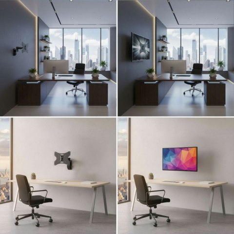 Uchwyt do telewizora lub monitora 23-42" 30 kg uniwersalny MC-503A B czarny max vesa 200x200