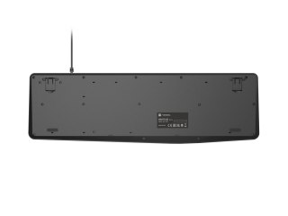 Klawiatura Nautilus US Slim 1.8m czarno-szara