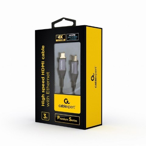 Kabel HDMI high speed z ethernet Premium 3m