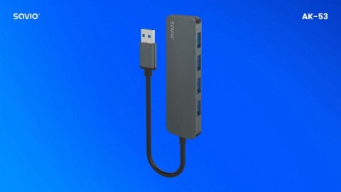 HUB 4-portowy USB 3.1 Gen 1, AK-53