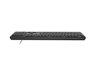 Klawiatura Nautilus US slim 1.8m Czarna