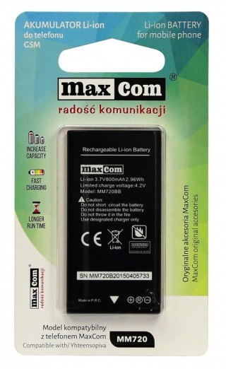 Akumulator Li-ion MM720