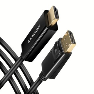 RVD-HI14C2 Adapter aktywny DisplayPort -> HDMI 1.4, 4K/30Hz, kabel 1,8m