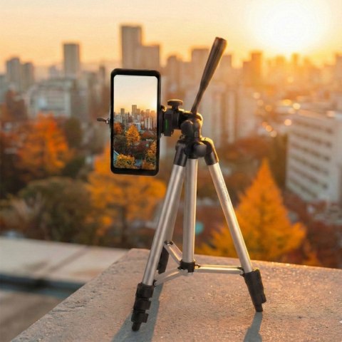 Uniwersalny statyw do telefonów/ smartfonów/ kamer/ lamp pierścienowych max 2kg MC-164