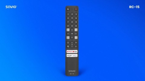 Pilot uniwersalny/zamiennik do TV TCL, Smart TV, RC-15