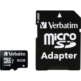 Karta pamięci microSDHC 16GB Class10 UHS-I + Adapter