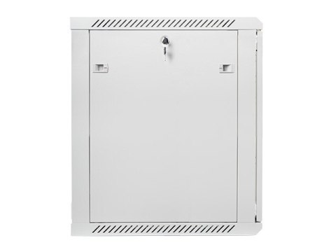 Szafa instalacyjna wisząca 19 cali 15U 600X600mm szara (drzwi szklane)
