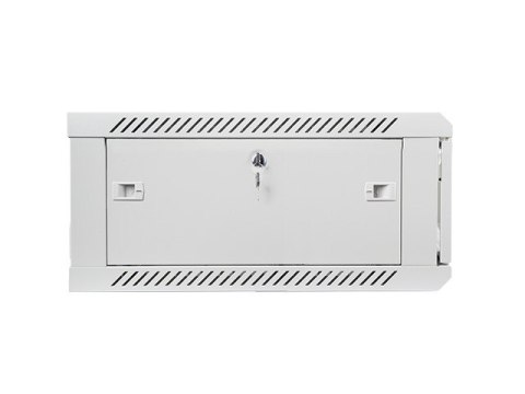 Szafa instalacyjna wisząca 19 cali 4U 600X600mm szara (drzwi szklane)
