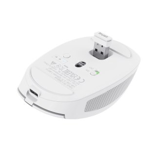 Mysz bezprzewodowa OZAA Compact biała