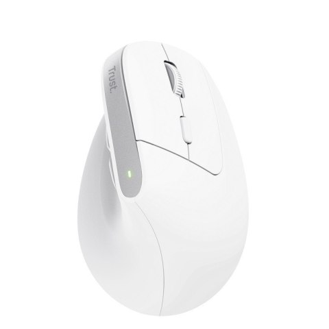 Mysz bezprzewodowa ergonomiczna BAYO+ biała