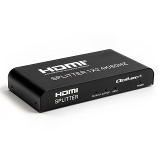 Aktywny rozdzielacz Splitter 2 x HDMI 4K x 2K | 6Gb/s | 60Hz