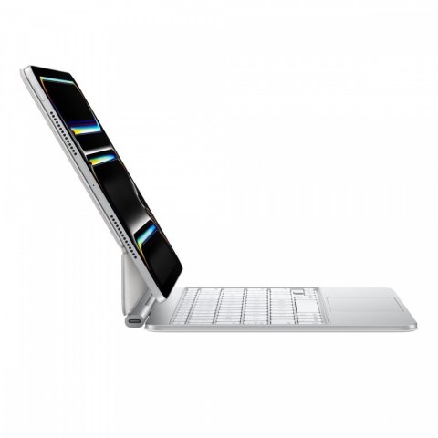 Klawiatura Magic Keyboard do iPada Pro 11 cali (M4/M5) - angielski (USA) - biała