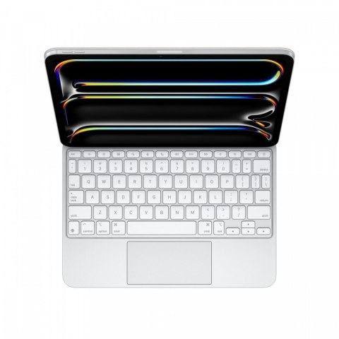 Klawiatura Magic Keyboard do iPada Pro 11 cali (M4/M5) - angielski (USA) - biała