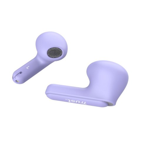 Słuchawki earbuds Yavi Bluetooth ENC fioletowe
