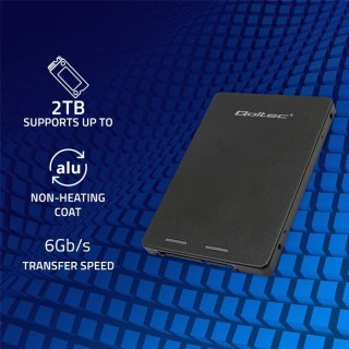 Adapter na dysk M.2 SSD | SATA NGFF do SATA III | 2TB | Super speed 6Gb/s | Czarny