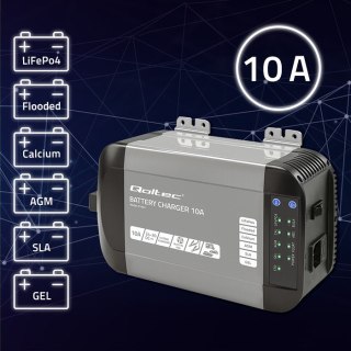 Inteligentna ładowarka Monolith do akumulatorów LiFePO4 AGM GEL SLA | 10A | 24V