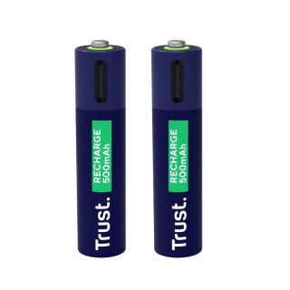 Baterie akumulatory 2 sztuki AAA USB-C