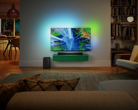 Soundbar 2.1 z bezprzewodowym subwooferem TAB5309/10
