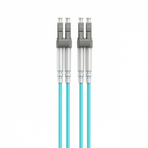 Kabel światłowodowy wielomodowy duplex OM4 50/125, LC/LC, 1 m