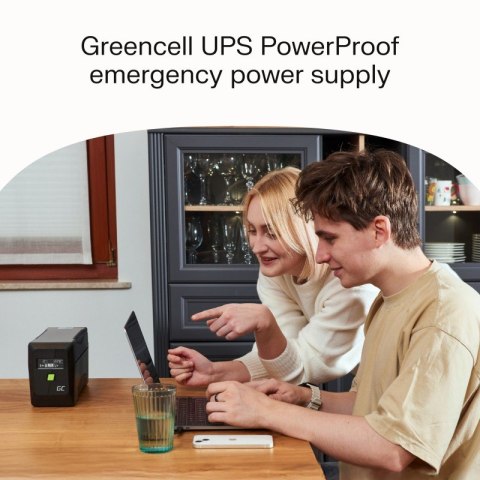 Zasilacz awaryjny UPS 360W/650VA modyfikowana sinusoida