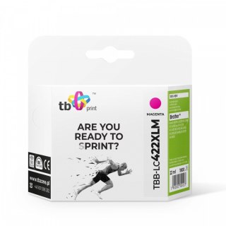 Tusz do Brother MFC-J5340DW TBB-LC422XLM 100% nowy magenta