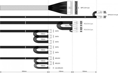 Zasilacz ATX AK-B1-700 700W