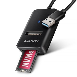 ADM2-AM Adapter USB3.2 Gen 2 M.2 NVMe/SATA SSD 10Gbps 10cm USB-A cable