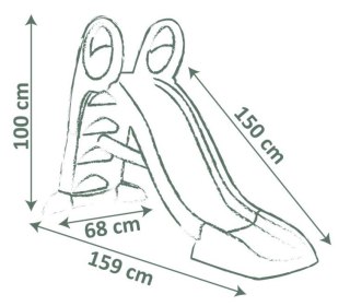 Zjeżdżalnia KS (ślizg 150 cm)