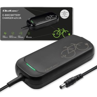 Ładowarka do roweru skutera elektrycznego 36V | 42V | 2A | 5.5*2.5 + wodoodporna + kabel zasilający