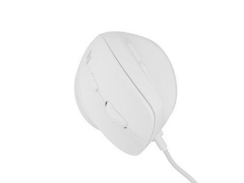 Mysz wertykalna CRAKE 2 PRO 128000DPI optyczna biała