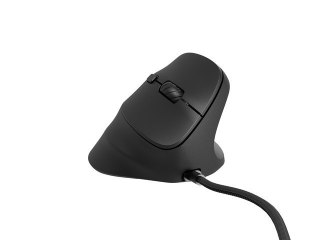 Mysz wertykalna CRAKE 2 PRO 12800DPI optyczna czarna