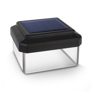 Lampa solarna na słupek LED 60x40 GB125 Daszek kopertowy