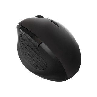 Mysz optyczna radiowa 2.4GHz 1600dpi ergonomiczna czarna